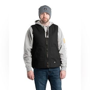Men’s Berne Sherpa lined vest